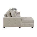 Homelegance Raife 9624TP*2LC2R 2 pc Sectional with Left Chaise IMAGE 3