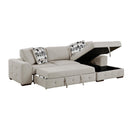 Homelegance Raife 9624TP*32LRC 3 pc Sectional with Right Chaise and Ottoman IMAGE 10