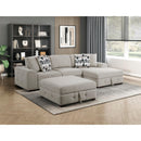 Homelegance Raife 9624TP*32LRC 3 pc Sectional with Right Chaise and Ottoman IMAGE 14