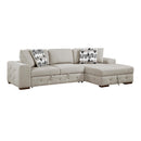 Homelegance Raife 9624TP*32LRC 3 pc Sectional with Right Chaise and Ottoman IMAGE 3