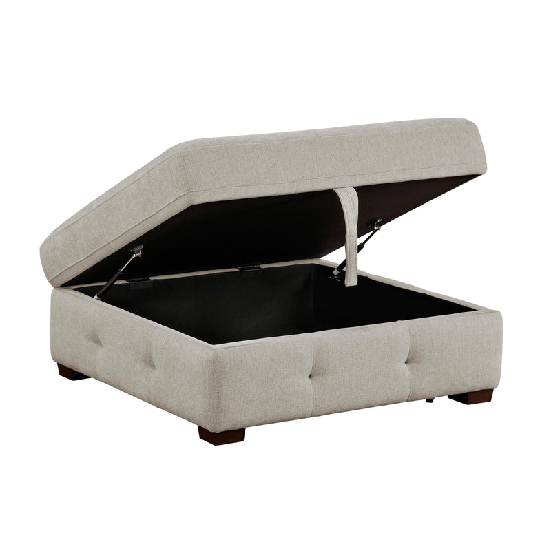 Homelegance Raife 9624TP*3LC2R 3 pc Sectional with Left Chaise and Ottoman IMAGE 13