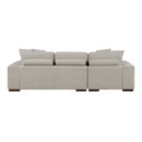 Homelegance Raife 9624TP*3LC2R 3 pc Sectional with Left Chaise and Ottoman IMAGE 7