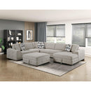Homelegance Raife 9624TP*52LRC 5 pc Sectional with Right Chaise and Storage Ottoman IMAGE 13