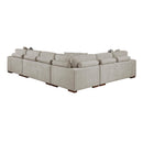 Homelegance Raife 9624TP*52LRC 5 pc Sectional with Right Chaise and Storage Ottoman IMAGE 6