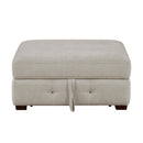 Homelegance Raife 9624TP*5LC2R 5 pc Sectional with Left Chaise and Storage Ottoman IMAGE 11