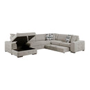 Homelegance Raife 9624TP*5LC2R 5 pc Sectional with Left Chaise and Storage Ottoman IMAGE 7