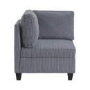 Homelegance 9650NDG*5SC 5 pc Sectional with Storage, Storage Pouches and Charging Ports IMAGE 11