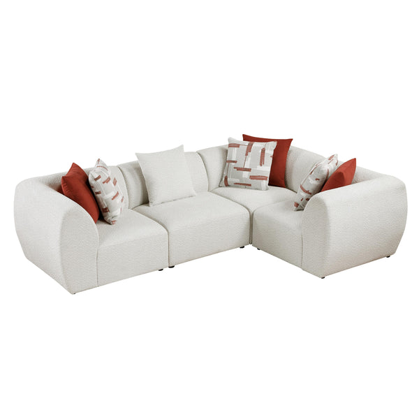 Homelegance 9669CN*3CR1AC 4 pc Modular Sectional IMAGE 1
