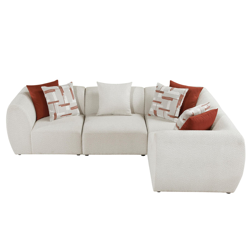 Homelegance 9669CN*3CR1AC 4 pc Modular Sectional IMAGE 3