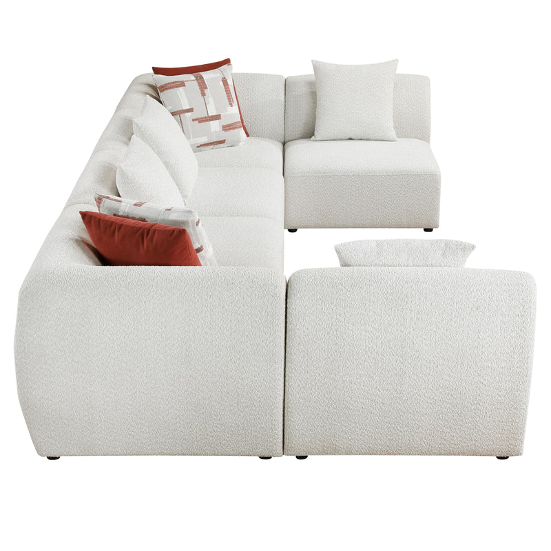 Homelegance 9669CN*62CR4AC 6 pc Modular Sectional IMAGE 3