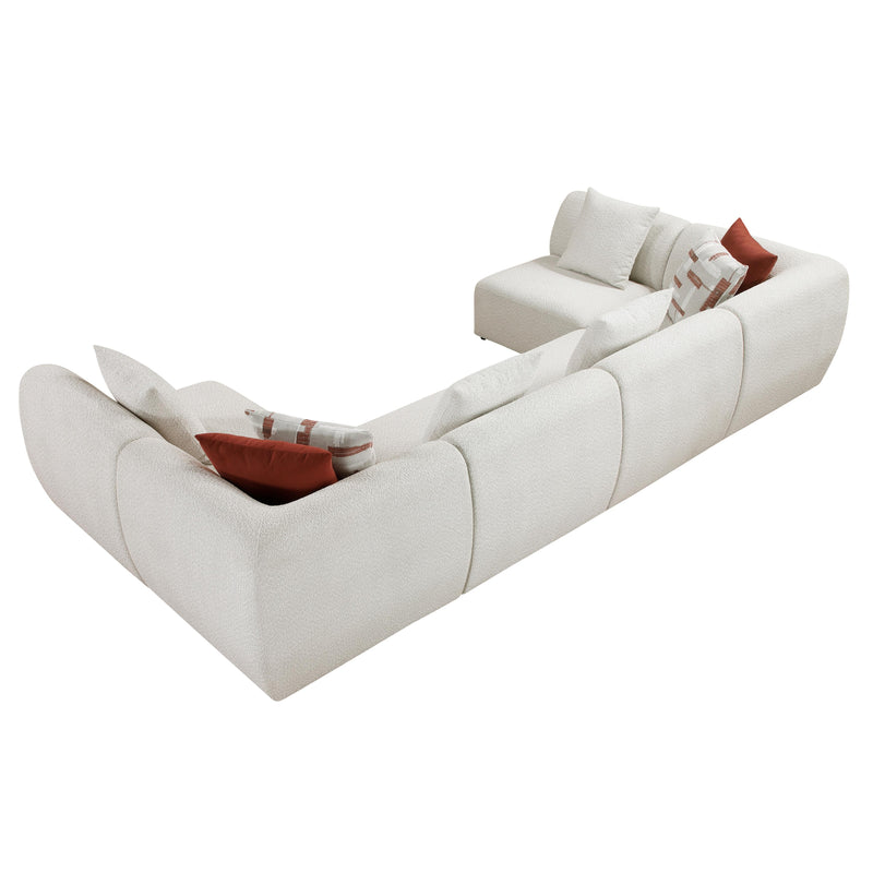 Homelegance 9669CN*62CR4AC 6 pc Modular Sectional IMAGE 4