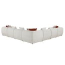 Homelegance 9669CN*73CR4AC 7 pc Modular Sectional IMAGE 3