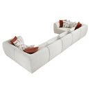 Homelegance 9669CN*74CR3AC 7 pc Modular Sectional IMAGE 3