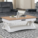 Parker House Furniture Americana Modern AME-3PC-01-02-COT Cotton Cocktail Table with 2 End Tables IMAGE 4