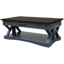 Parker House Furniture Americana Modern AME-3PC-01-02-DEN Denim Cocktail Table with 2 End Tables IMAGE 2