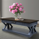 Parker House Furniture Americana Modern AME-3PC-01-02-DEN Denim Cocktail Table with 2 End Tables IMAGE 4