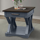 Parker House Furniture Americana Modern AME-3PC-01-02-DEN Denim Cocktail Table with 2 End Tables IMAGE 5