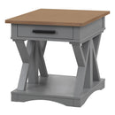 Parker House Furniture Americana Modern AME-3PC-01-02-DOV Dove Cocktail Table with 2 End Tables IMAGE 3