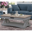 Parker House Furniture Americana Modern AME-3PC-01-02-DOV Dove Cocktail Table with 2 End Tables IMAGE 6