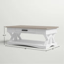 Parker House Furniture Americana Modern AME-3PC-01-06-COT Cotton Cocktail Table with 2 Chairside Tables IMAGE 8