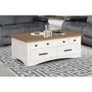Parker House Furniture Americana Modern AME-3PC-05-02-COT Cotton Lift Top Cocktail Table with 2 End Tables IMAGE 6