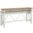Parker House Furniture Americana Modern AME-4PC-01-02-09-COT Cotton Cocktail Table with 2 End Tables and Console Table IMAGE 4