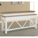 Parker House Furniture Americana Modern AME-4PC-01-02-09-COT Cotton Cocktail Table with 2 End Tables and Console Table IMAGE 8
