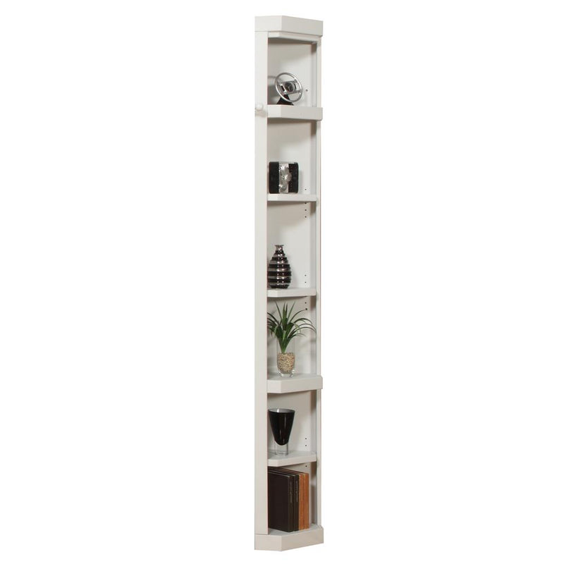 Parker House Furniture Boca BOC-7PC-ENT-RNDWALL 7 pc Entertainment Wall with Corner Bookcases IMAGE 4
