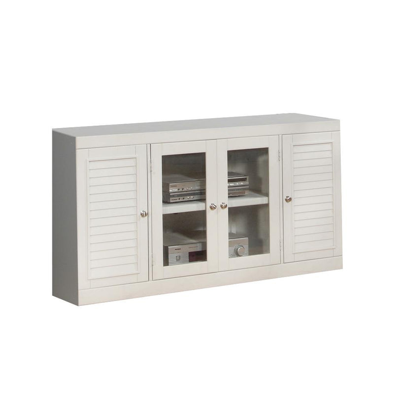 Parker House Furniture Boca BOC-7PC-ENT-RNDWALL 7 pc Entertainment Wall with Corner Bookcases IMAGE 5