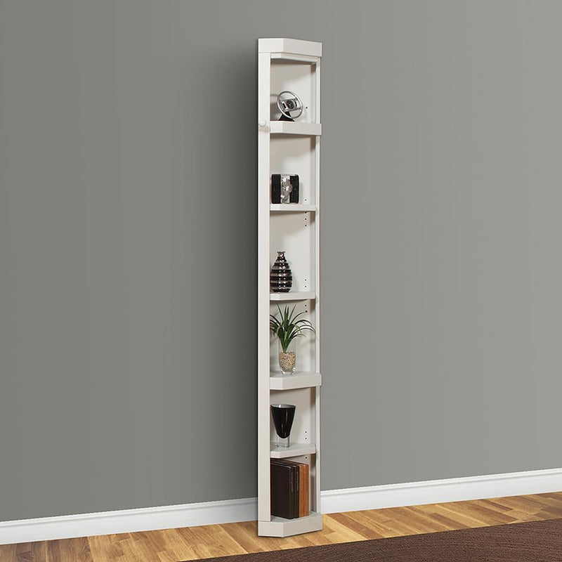 Parker House Furniture Boca BOC-7PC-ENT-RNDWALL 7 pc Entertainment Wall with Corner Bookcases IMAGE 6