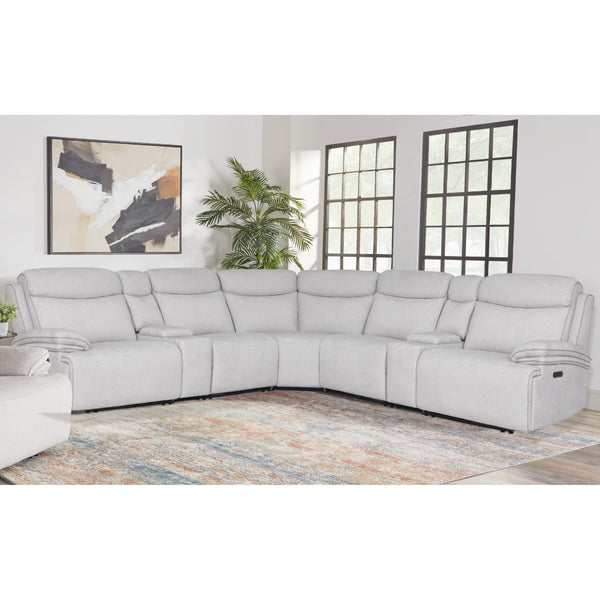 Parker Living Alpine MALP-PACKT7(HZ)-AISN Airy Snow 7 pc Package IMAGE 1