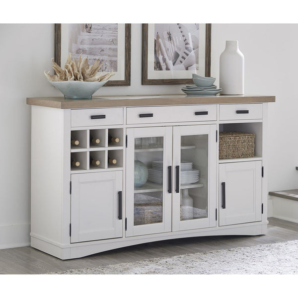 Parker House Furniture Americana Modern Dining DAME#66B-COT 66 In. X 19 In. Buffet Server with Quartz Insert IMAGE 1