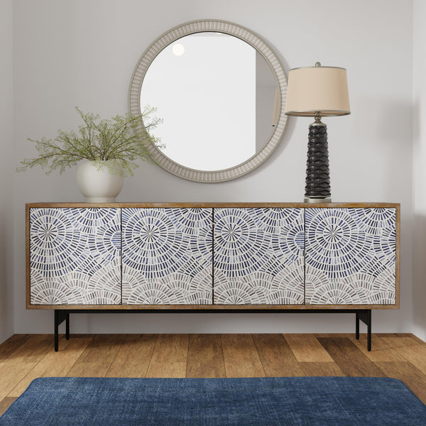 Parker House Furniture Crossings CCB#80 Cocoa Beach 80 In. Console IMAGE 1