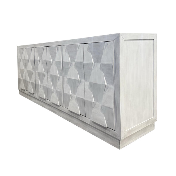 Parker House Furniture Cortina CTA#90-WW White Wash 90" Console IMAGE 1