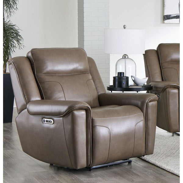 Parker Living Atlantis MATL#812PHZ-SMLT Smooth Latte Power Zero Gravity Recliner IMAGE 1