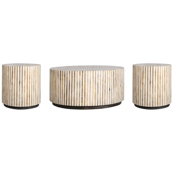 Parker House Furniture Crossings DOW-3PC-11-12 Downtown Cocktail Table with 2 End Tables IMAGE 1