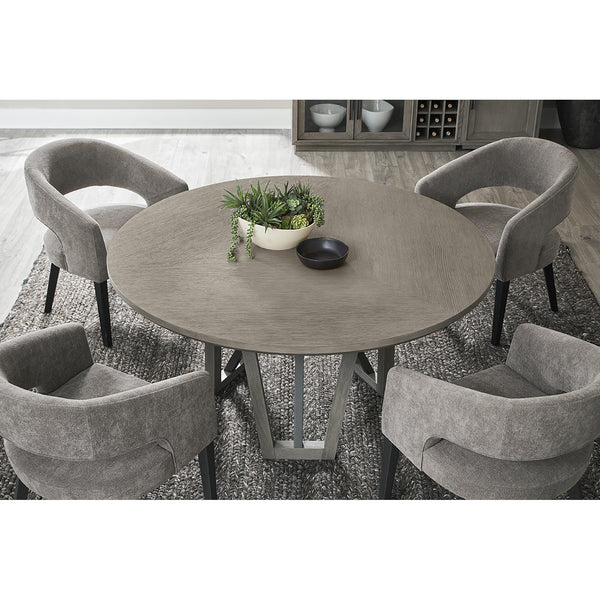Parker House Furniture Pure Modern Dining DPUR#60RND 60 In. Round Table with Wood Base IMAGE 1