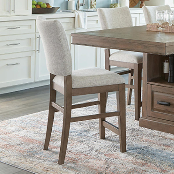 Parker House Furniture Sundance Dining DSUN#2226-SS Sandstone Upholstered Counter Chair IMAGE 1