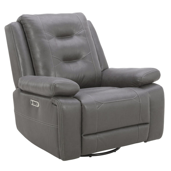 Parker Living Caldwell MCAL#812GSPH-TACH Tahoe Charcoal Power Swivel Glider Recliner IMAGE 1
