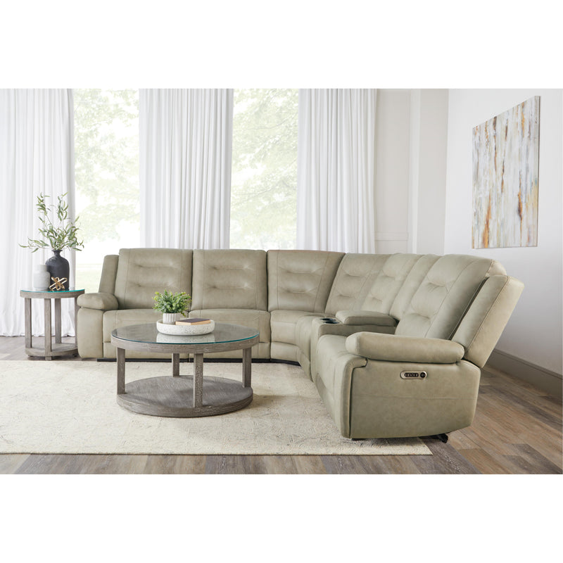 Parker Living Caldwell MCAL-PACKA(H)-TAFG Tahoe Fog 6 pc Power Reclining Sectional with Power Adjustable Headrests IMAGE 8
