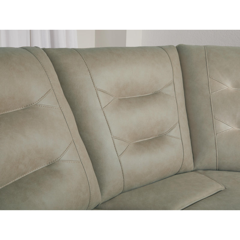 Parker Living Caldwell MCAL-PACKT7(H)-TAFG Tahoe Fog 7 pc Power Reclining Sectional with Adjustable Headrests IMAGE 2