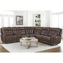 Parker Living Canterbury MCAN-PACKA(HZ)-ACO Acorn 6 pc Zero Gravity Modular Power Reclining Sectional IMAGE 1