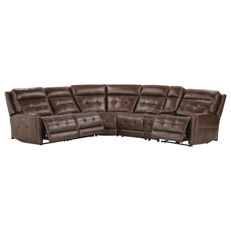 Parker Living Canterbury MCAN-PACKA(HZ)-ACO Acorn 6 pc Zero Gravity Modular Power Reclining Sectional IMAGE 5
