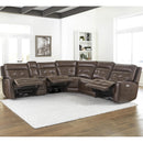 Parker Living Canterbury MCAN-PACKA(HZ)-ACO Acorn 6 pc Zero Gravity Modular Power Reclining Sectional IMAGE 7