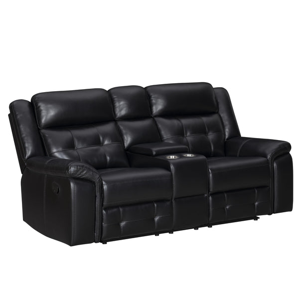Parker Living Clayton MCLA#822C-PHNT Phantom Manual Console Loveseat IMAGE 1