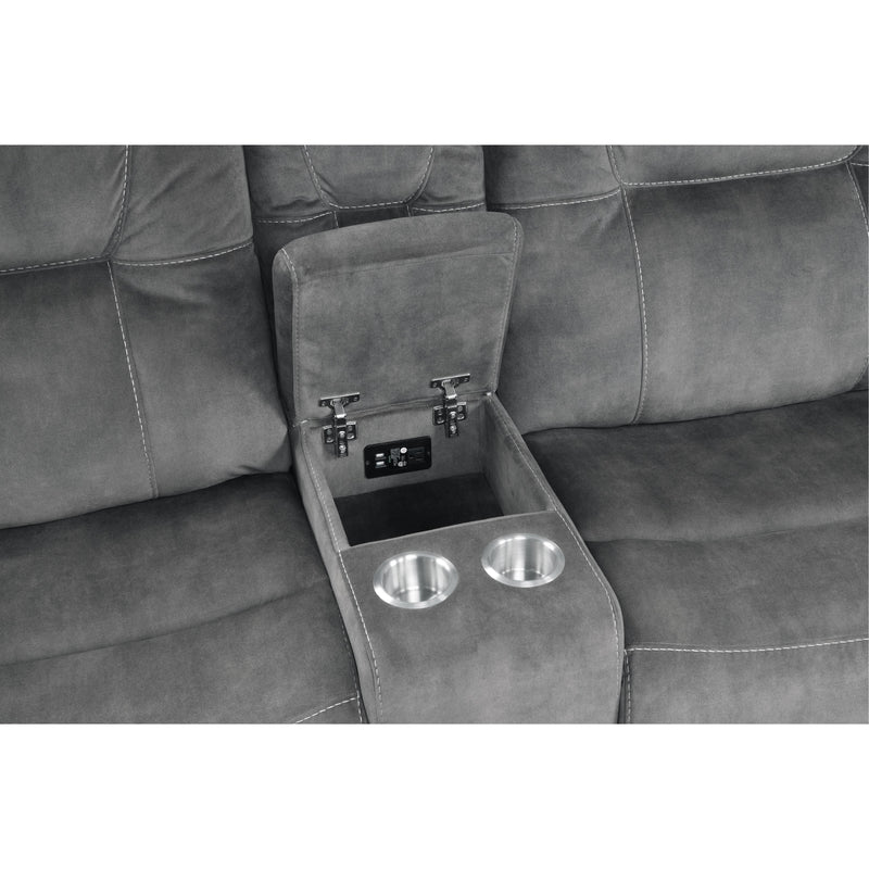 Parker Living Cooper MCOO-PACKT7-SGR Shadow Grey 7 pc Modular Manual Reclining Sectional IMAGE 2