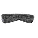 Parker Living Dalton MDAL-PACKT(H)-LCH Lucky Charcoal 6 pc Power Reclining Sectional with Adjustable Headrests IMAGE 2