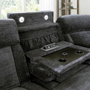 Parker Living Dalton MDAL-PACKT(H)-LCH Lucky Charcoal 6 pc Power Reclining Sectional with Adjustable Headrests IMAGE 3
