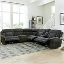 Parker Living Dalton MDAL-PACKT(H)-LCH Lucky Charcoal 6 pc Power Reclining Sectional with Adjustable Headrests IMAGE 7