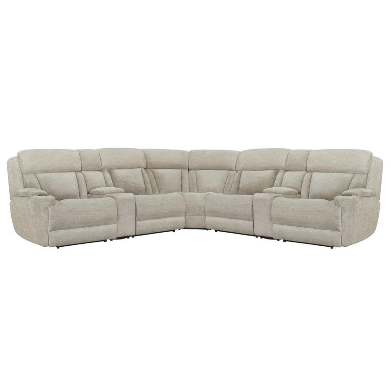 Parker Living Dalton MDAL-PACKT7(H)-LFA Lucky Fawn 7 pc Power Reclining Sectional with Power Adjustable Headrests IMAGE 1